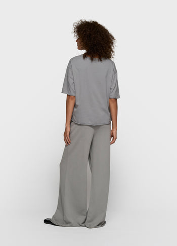 short sleeve tee logo | light graphite