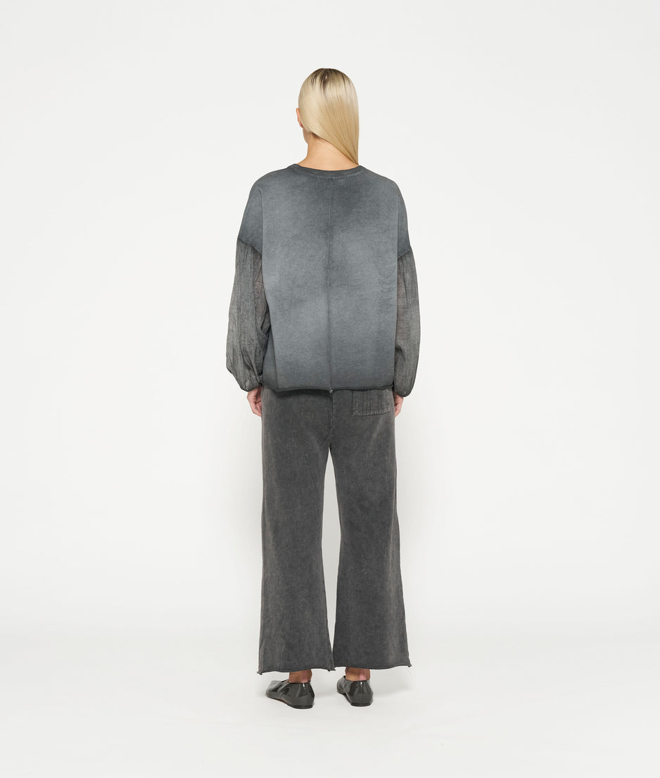 soft sweater voile | ash grey