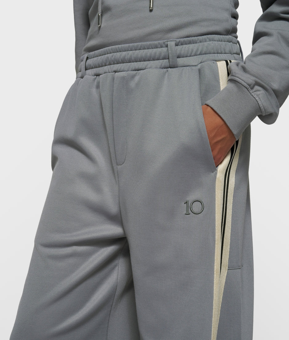 barrel track pants | light graphite
