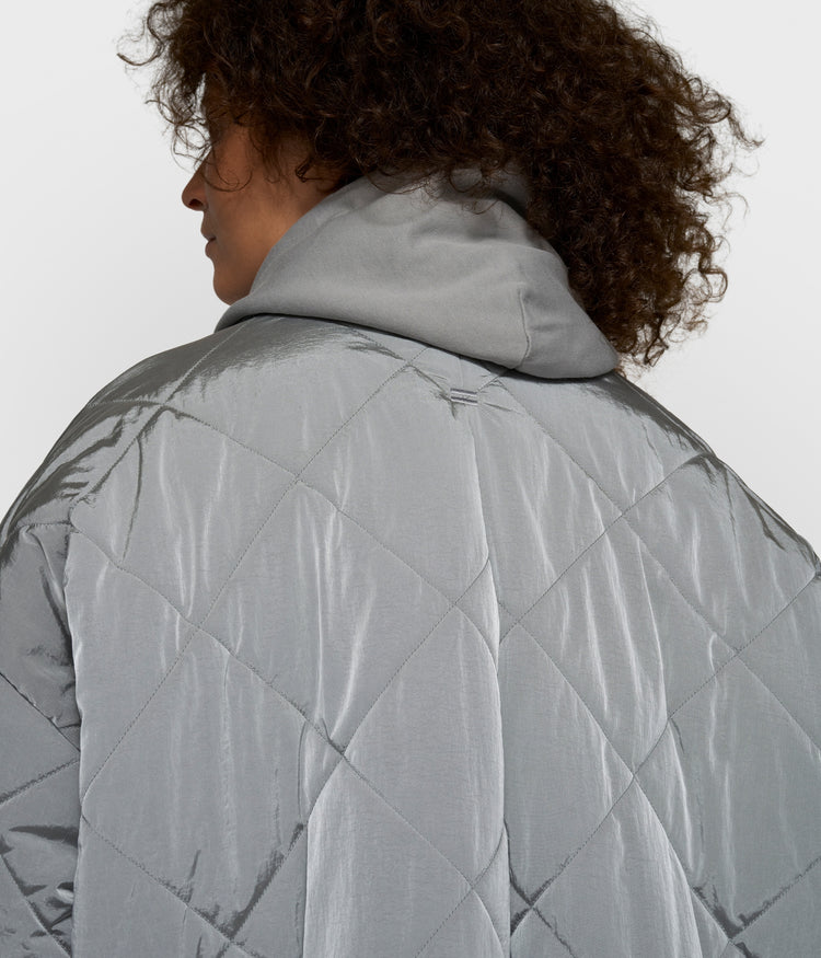 padded jacket | light graphite