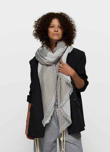 scarf 10DAYS | light graphite