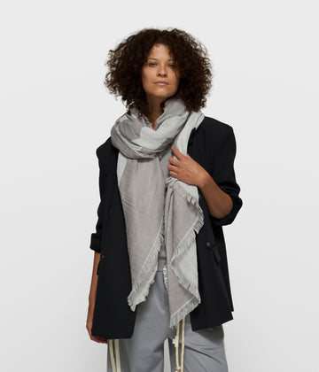 scarf 10DAYS | light graphite