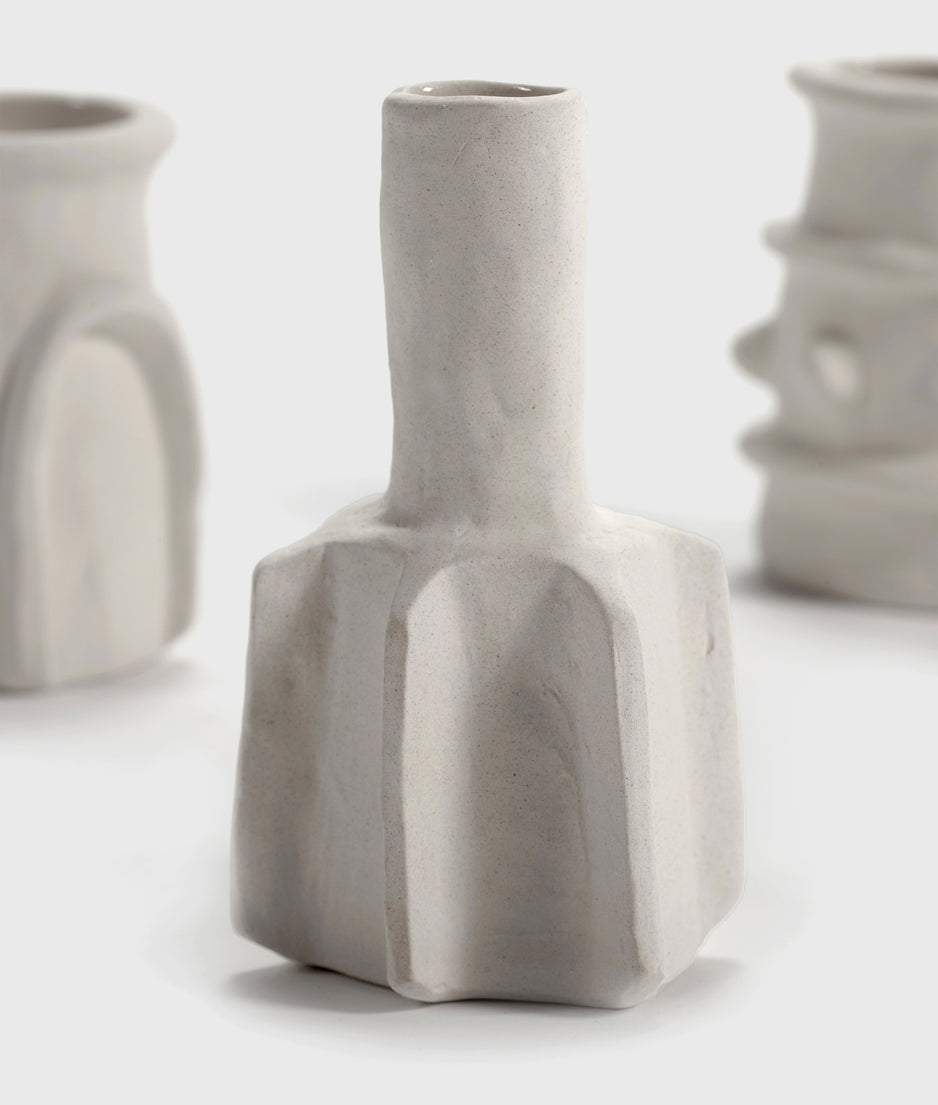 Vase set 6 Molly 11CM | soft beige