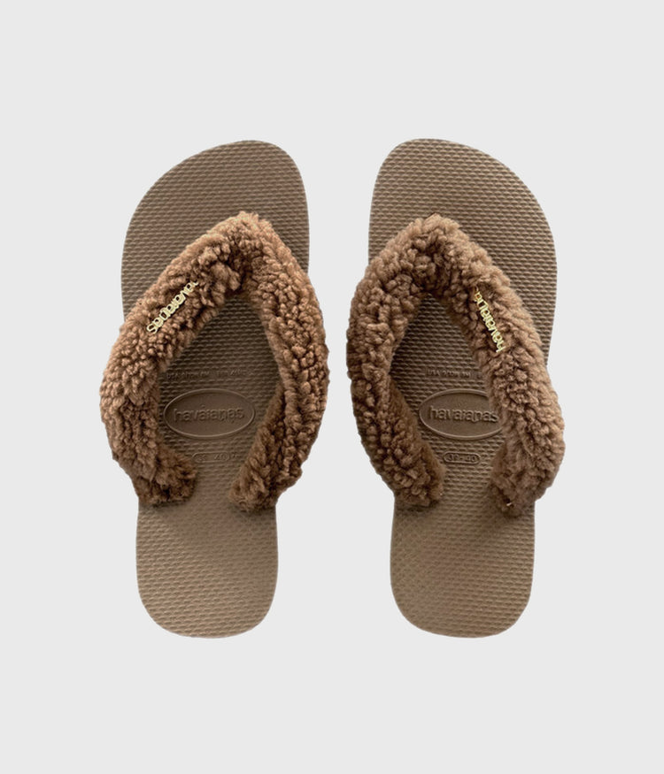HAVAIANAS FLIPFLOP FLUFFY | rose gold