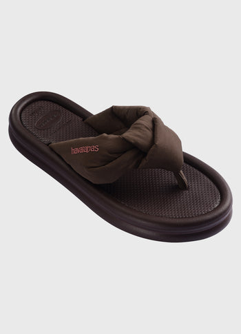 HAVAIANAS OVER PUFFED UP | dark truffle