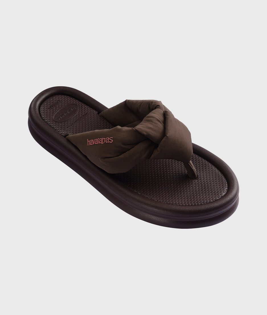 HAVAIANAS OVER PUFFED UP | dark truffle