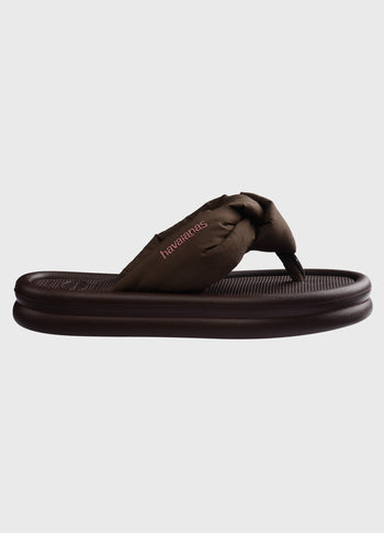 HAVAIANAS OVER PUFFED UP | dark truffle
