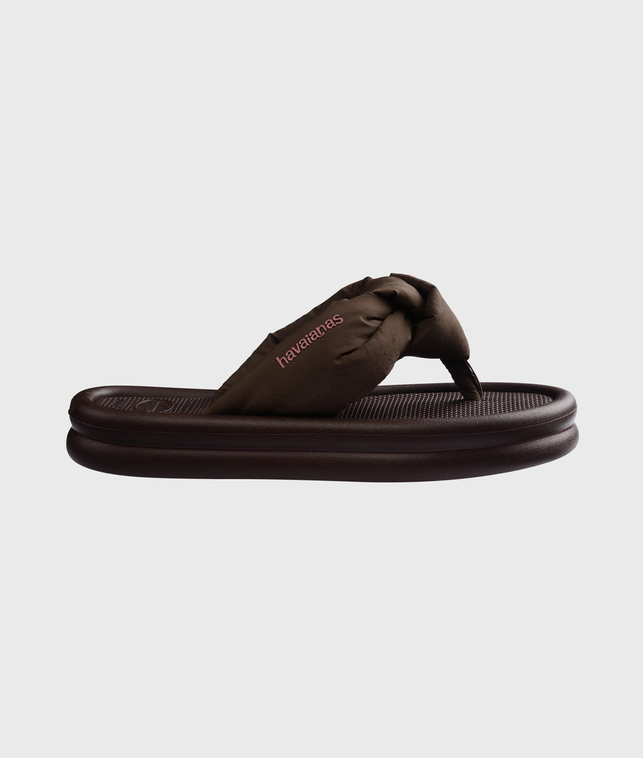 HAVAIANAS OVER PUFFED UP | dark truffle