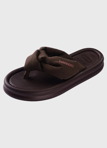 HAVAIANAS OVER PUFFED UP | dark truffle