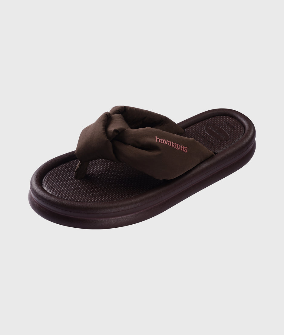 HAVAIANAS OVER PUFFED UP | dark truffle