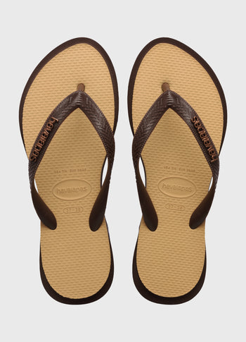 HAVAIANAS TOP POINT FUSION | brown