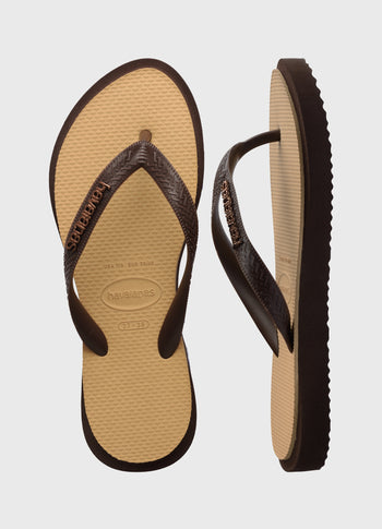 HAVAIANAS TOP POINT FUSION | brown