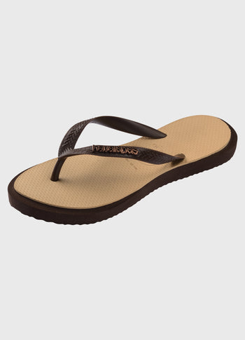 HAVAIANAS TOP POINT FUSION | brown