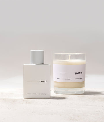 simple scented candle | multicolor