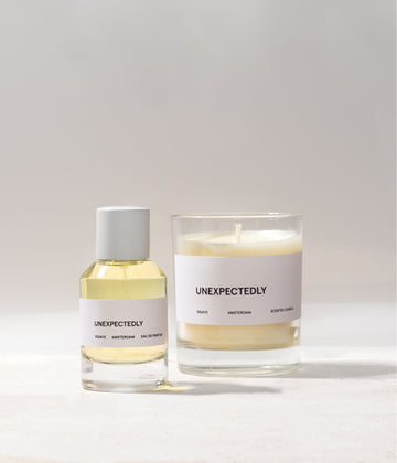 unexpectedly scented candle | multicolor