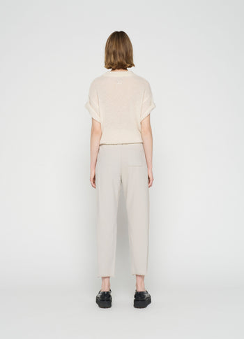 side panel jogger | grey sky