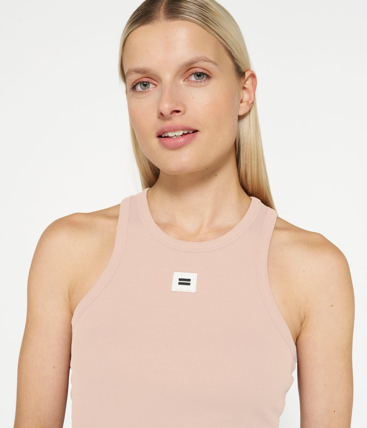 tank top rib | sepia sand