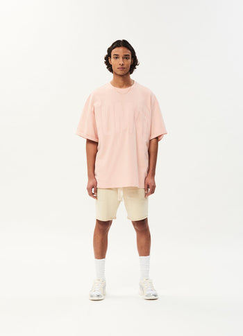 Andy heavy jersey tee | pink